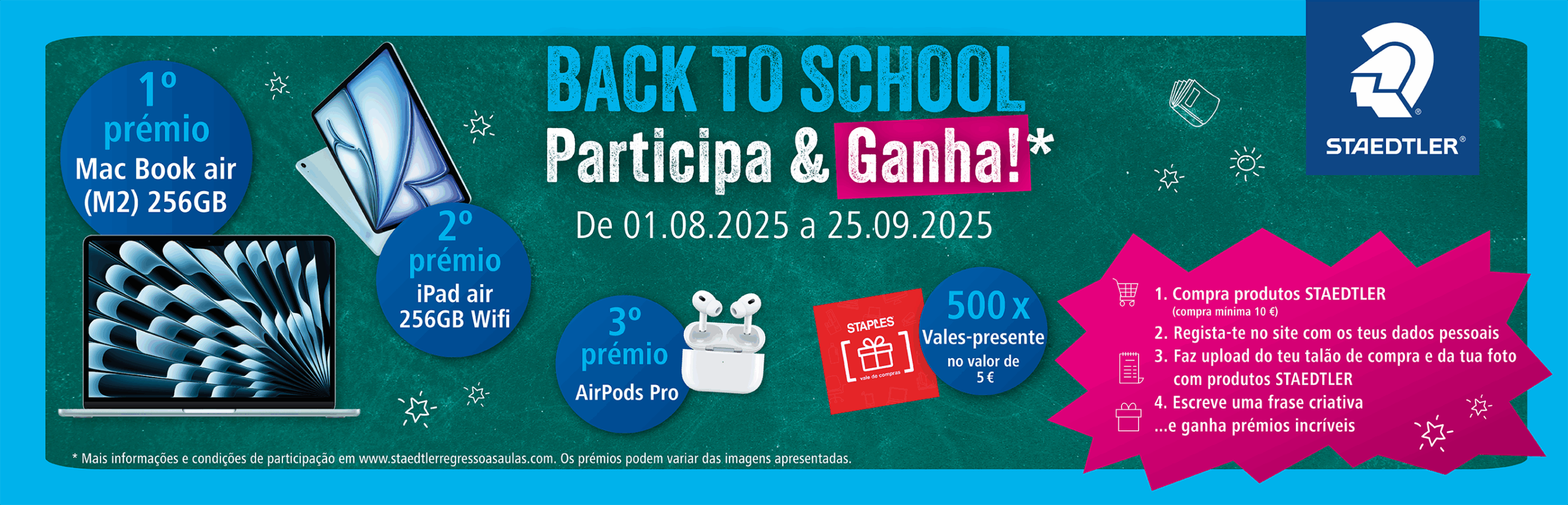 Campanha Staedlter Staples Back to School